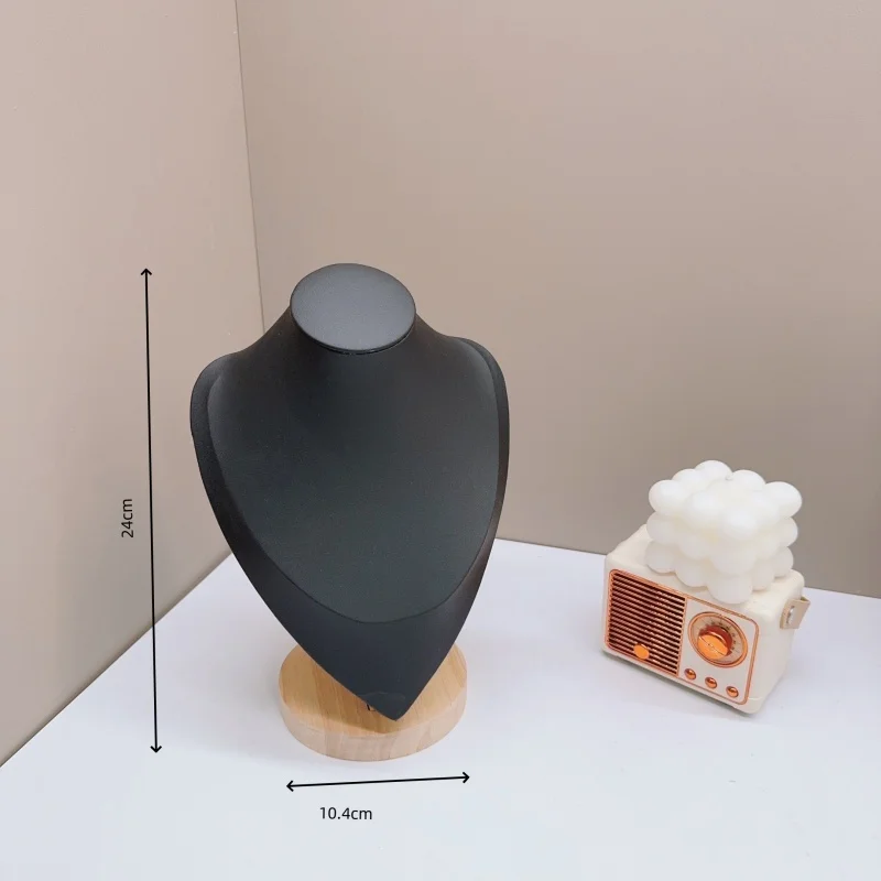 Holz-Halskettenständer Schmuckkästchen Aufbewahrungshalter Anhänger-Schmuckständer Geeignet für Heim- oder Ladenausstellung – Detail 15