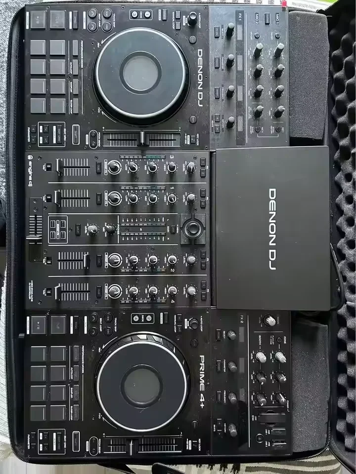 

НОВАЯ 4-дековая автономная система DJ-контроллера PRIME4XUS Prime 4 — с 10-дюймовым сенсорным экраном, готовая к отправке