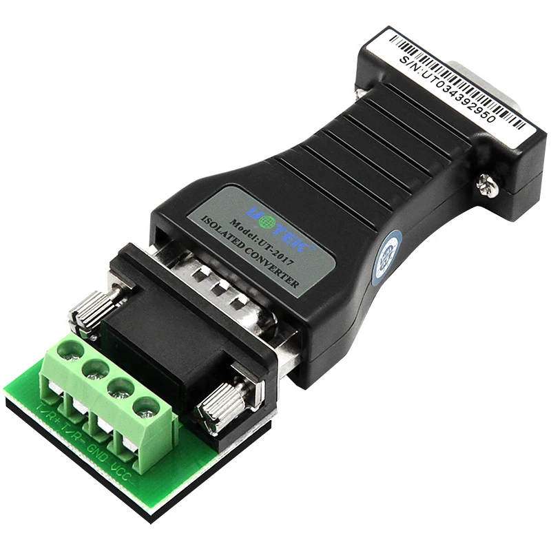 UOTEK UT-2017 RS-232 to RS-485 Isolated Serial Converter with Isolation