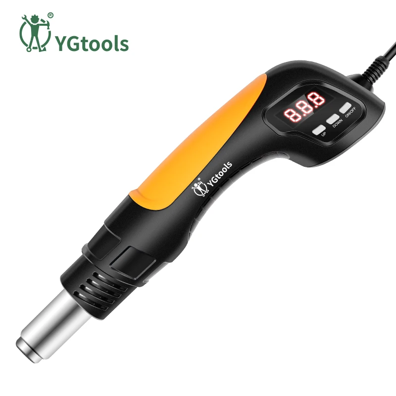 YGTOOLS 8028 8038 Mini Handige Blower Elektrische Telefoon Reparatie Tools SMD Rework Desoldeerstation Draagbare Hetelucht Warmte Pistool