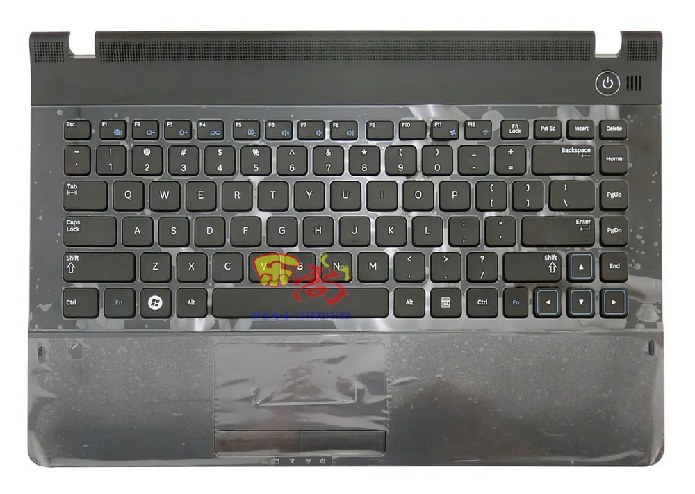 New Replacement FOR Samsung NP300E4A US English version of black laptop keyboard with C shell