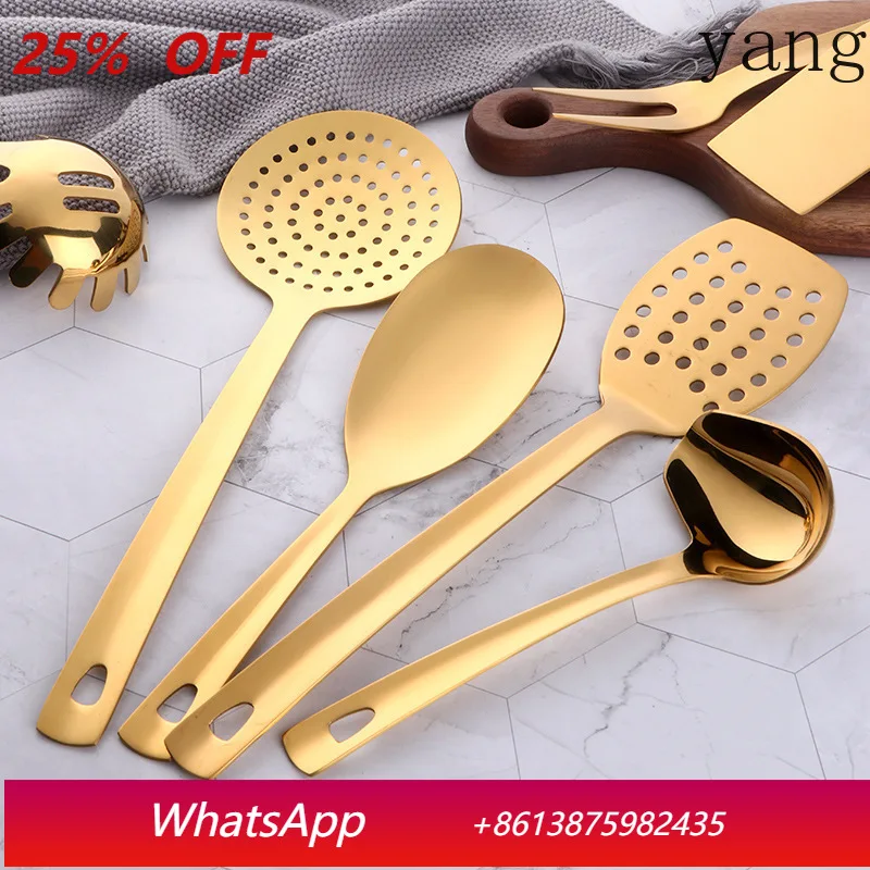

LH stainless steel cookware set cooking spoon spatula household kitchen cooking spatula