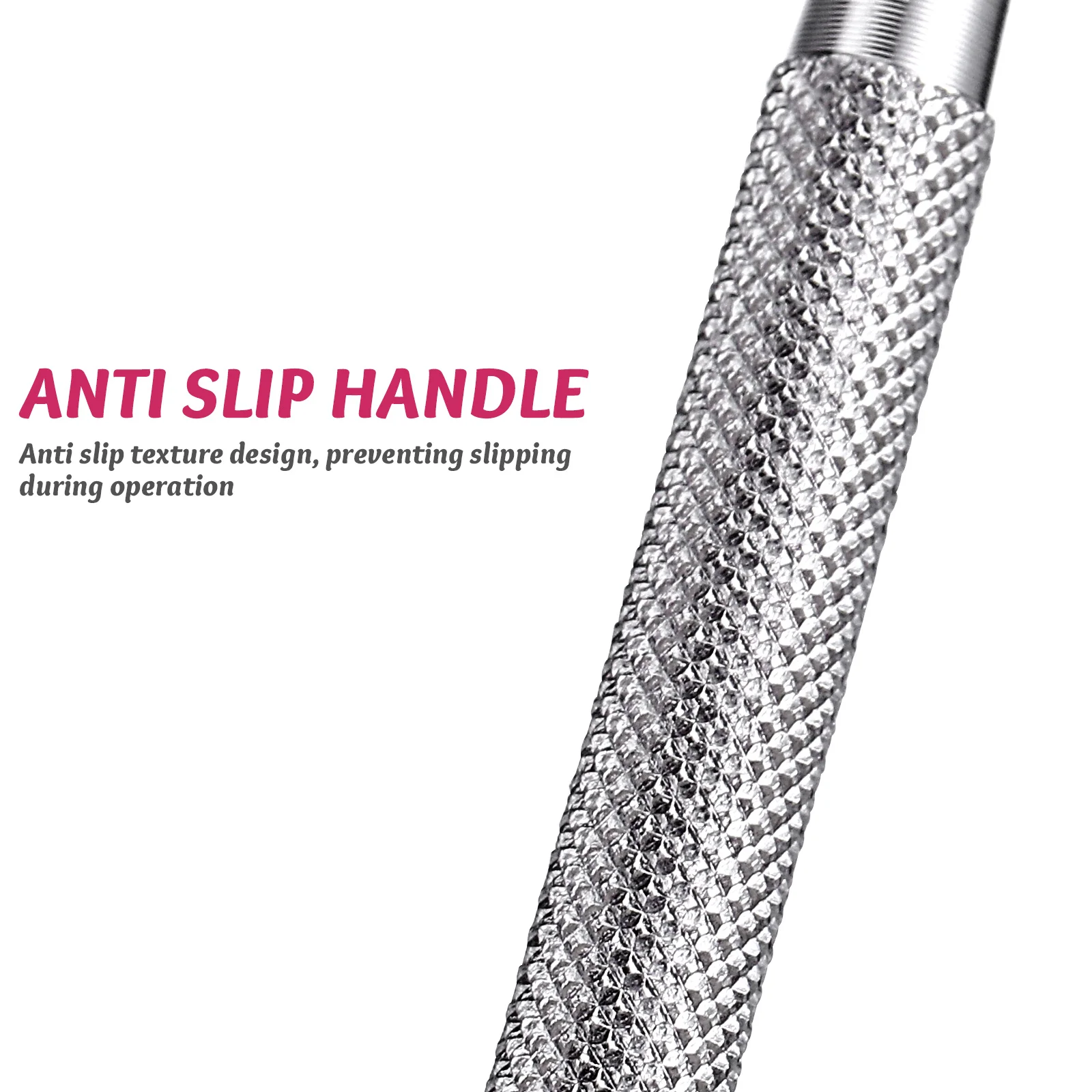 

4Pcs Creative Design Stainless Steel Cuticle Pusher Triangle Nail Art Removing Tool for DIY Manicure Pedicure Silver