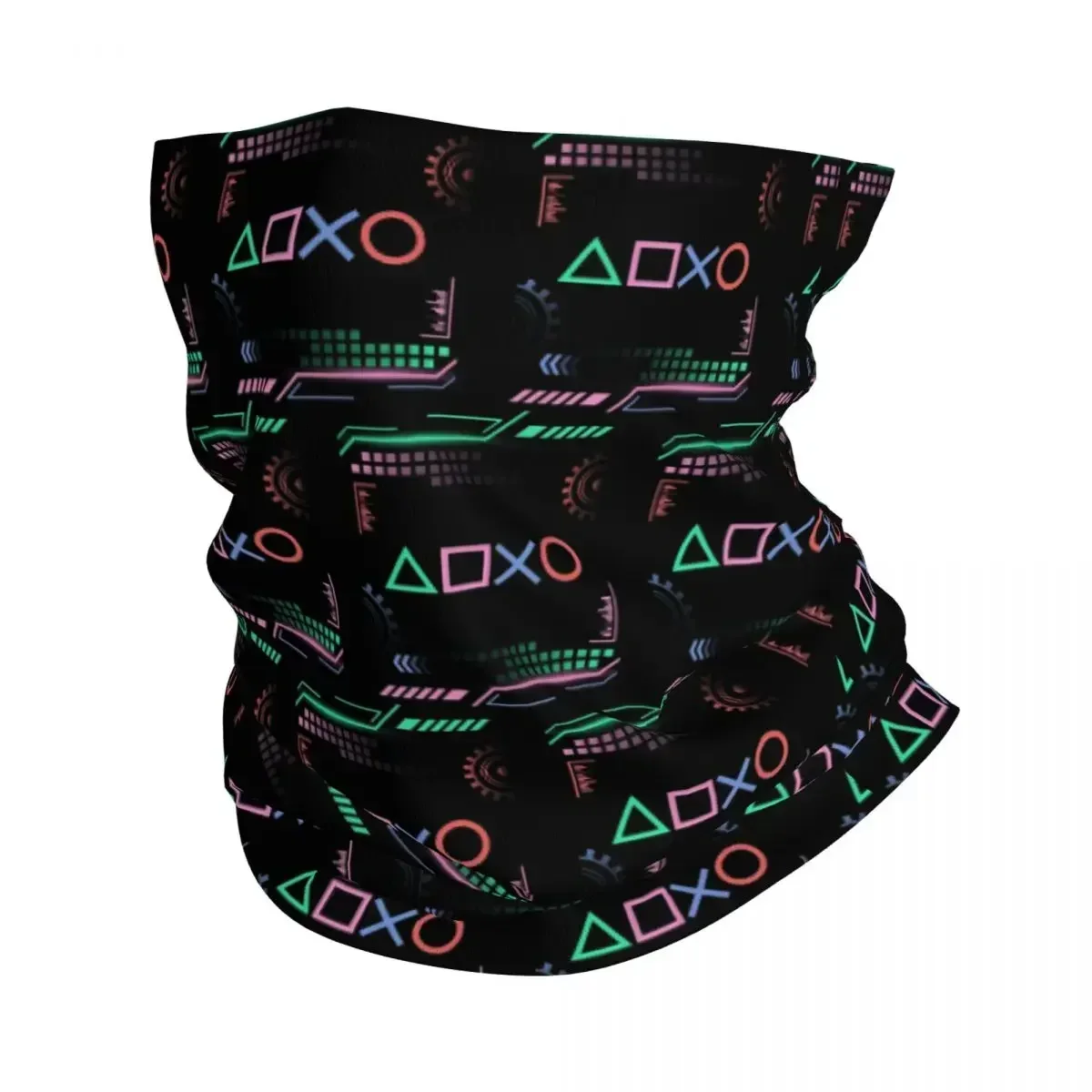 Gamer Life Bandana Neck Gaiter Printed Mask Scarf Multi-use Headband Cycling For Men Women Adult All Season