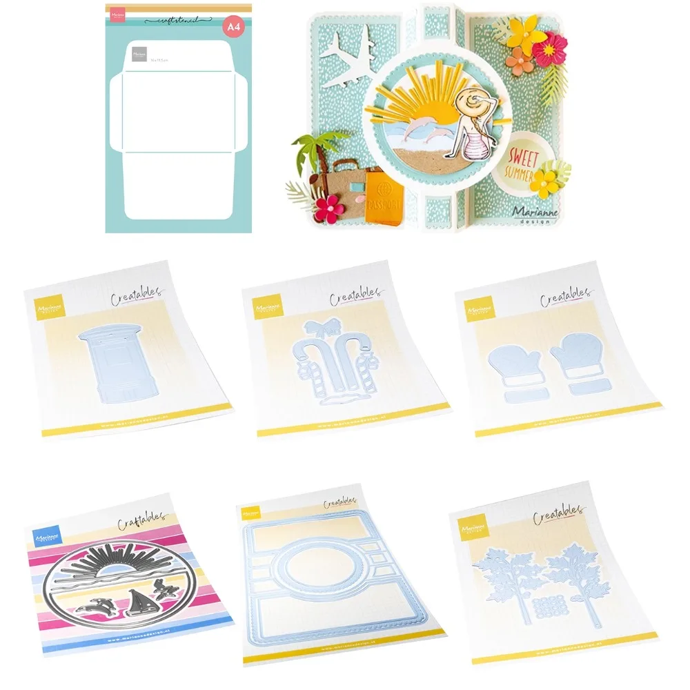 

Metal Cutting Dies Stencil Scrapbook Diary Decoration Stencil Embossing Template DIY Marianne Christmas Greeting Card Handmade