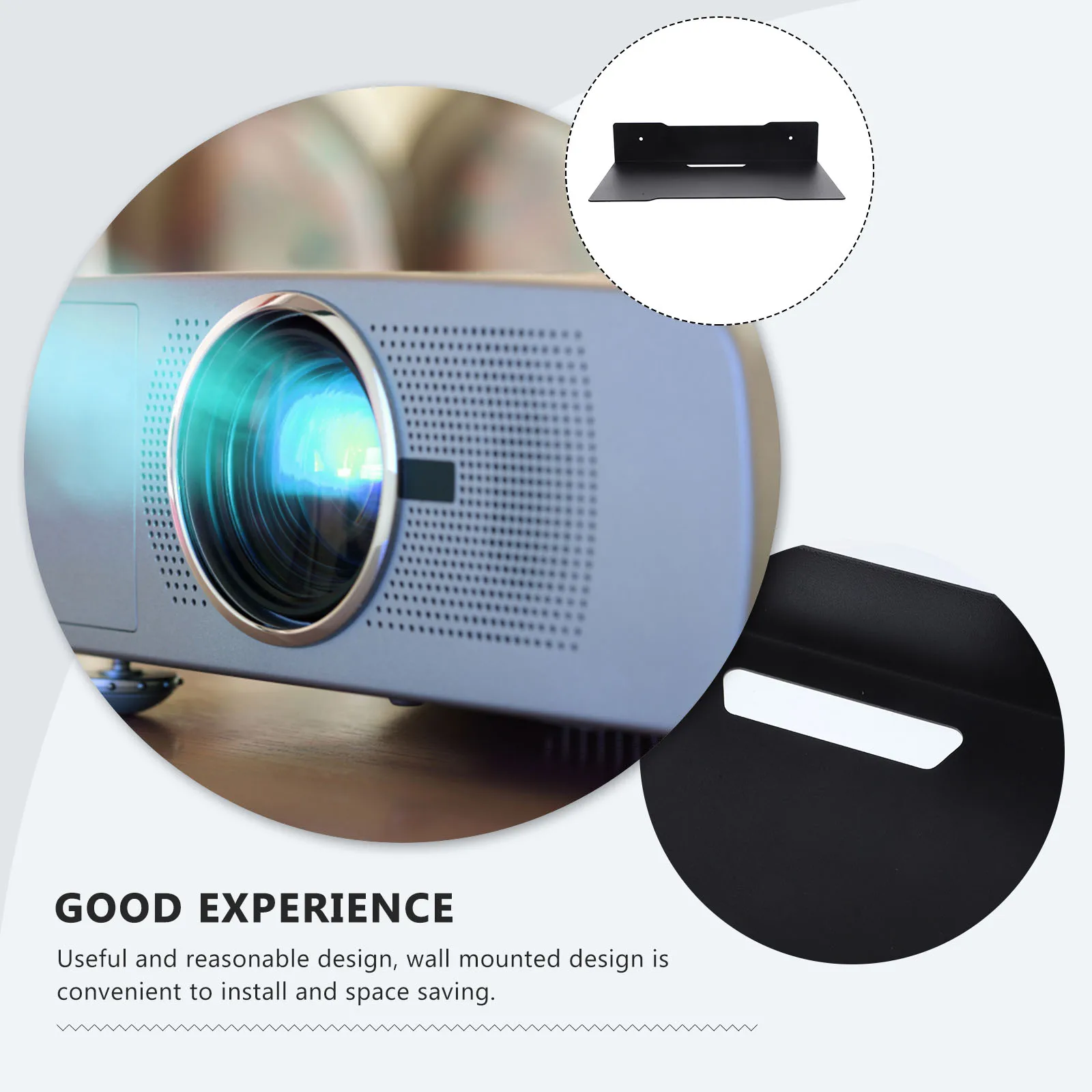 

Mounted Heavy Duty Strong Bearing Capacity Sturdy For Router Mount Metal Mounted For Camera Router Wall Mount Bracket Metal