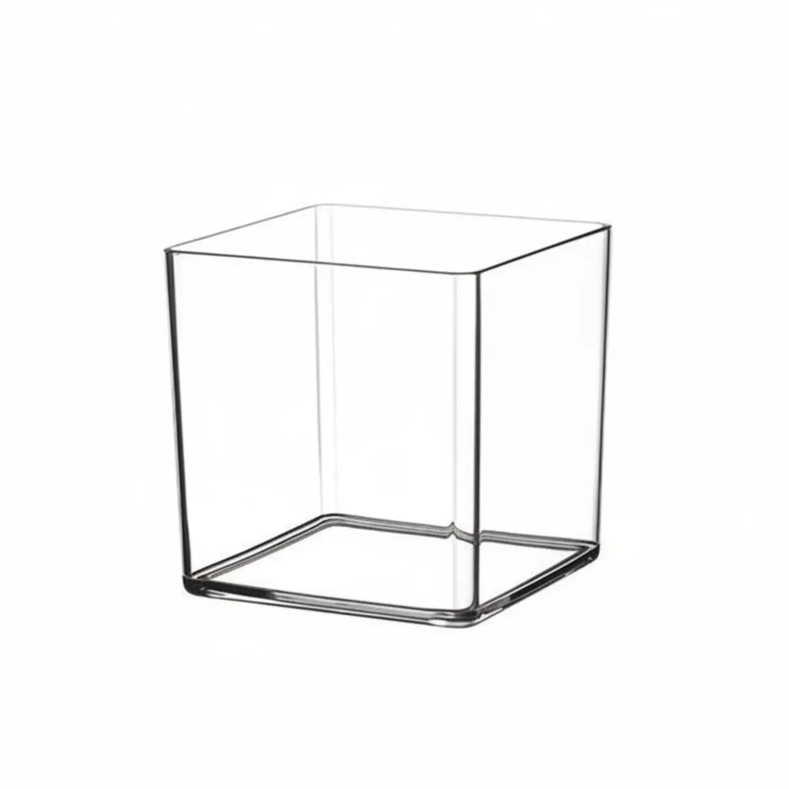 Transparent Box with Hinged Lid Multipurpose Clear Acrylic Box Acrylic Storage