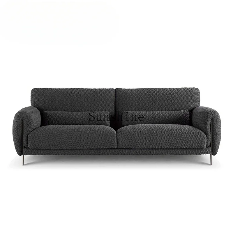

Italian minimalist 3D three-dimensional fabric creative sofa