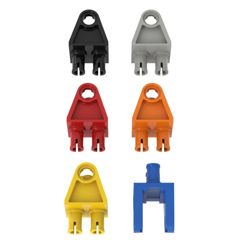 Small Particle Plug-in Building Blocks Basic MOC Spare Parts Shock Absorber Arm with 2 Tethers 1173 Compatible with LEGO 32069