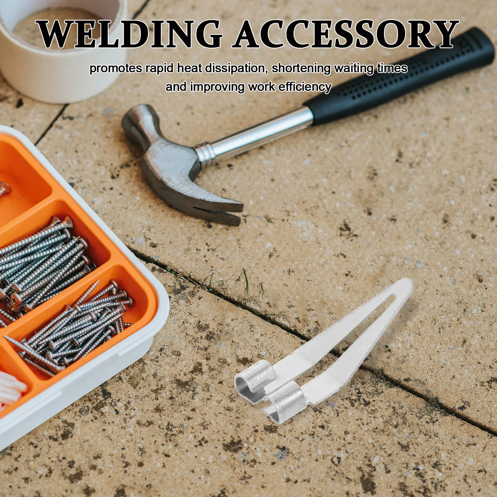 3Pcs Smoothing Head Welding Accessory for Car Bumper Repair High Efficiency Quick Cooling Plastic Welding Tool Compatible