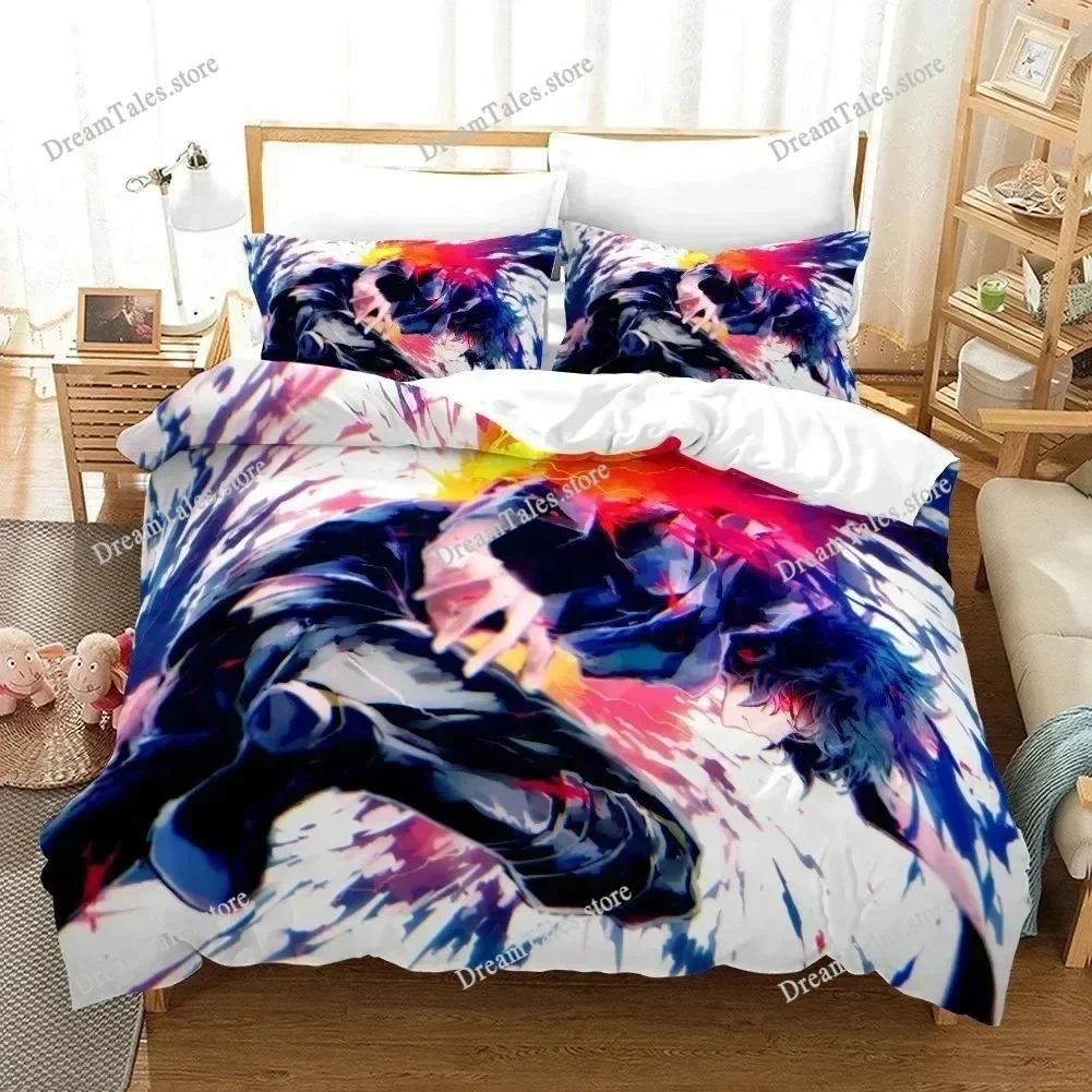 

Tokyo Ghoul Kaneki Ken Cartoon Poster Sheets Quilt Covers Bedding Dormitory Sheets Bedding Set Soft Warm Bedding Set Luxury Gift