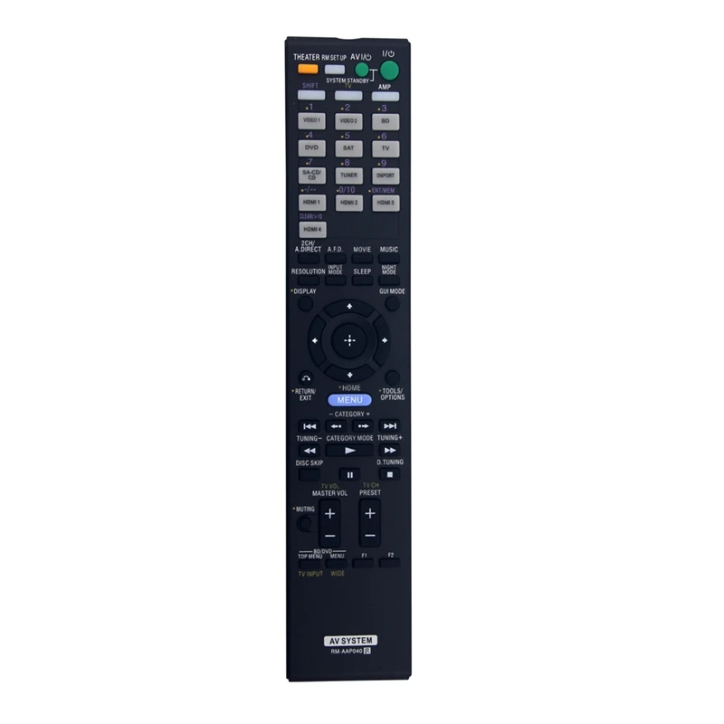 Remote Control RM-AAP040 Replacement For Sony AV Receiver 148786411 148785711 STR-DH700 STR-DG720 STR-K990 RM-AAP016
