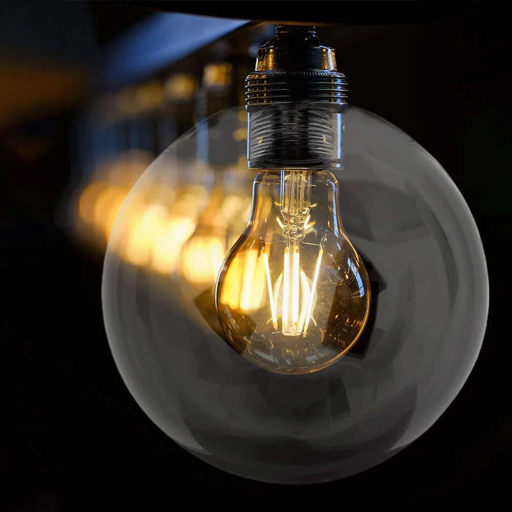 

Glass Lampshade Transparent Globe Durable G9 Socket Ceiling Lamp Cover Replacement Light Shade Pendant Lamp Shade