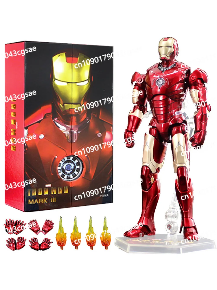 Christmas 2024 Explosive Iron Man Figure Children's Toy Boy Birthday Gift Student Ten Year Old 10 Boy