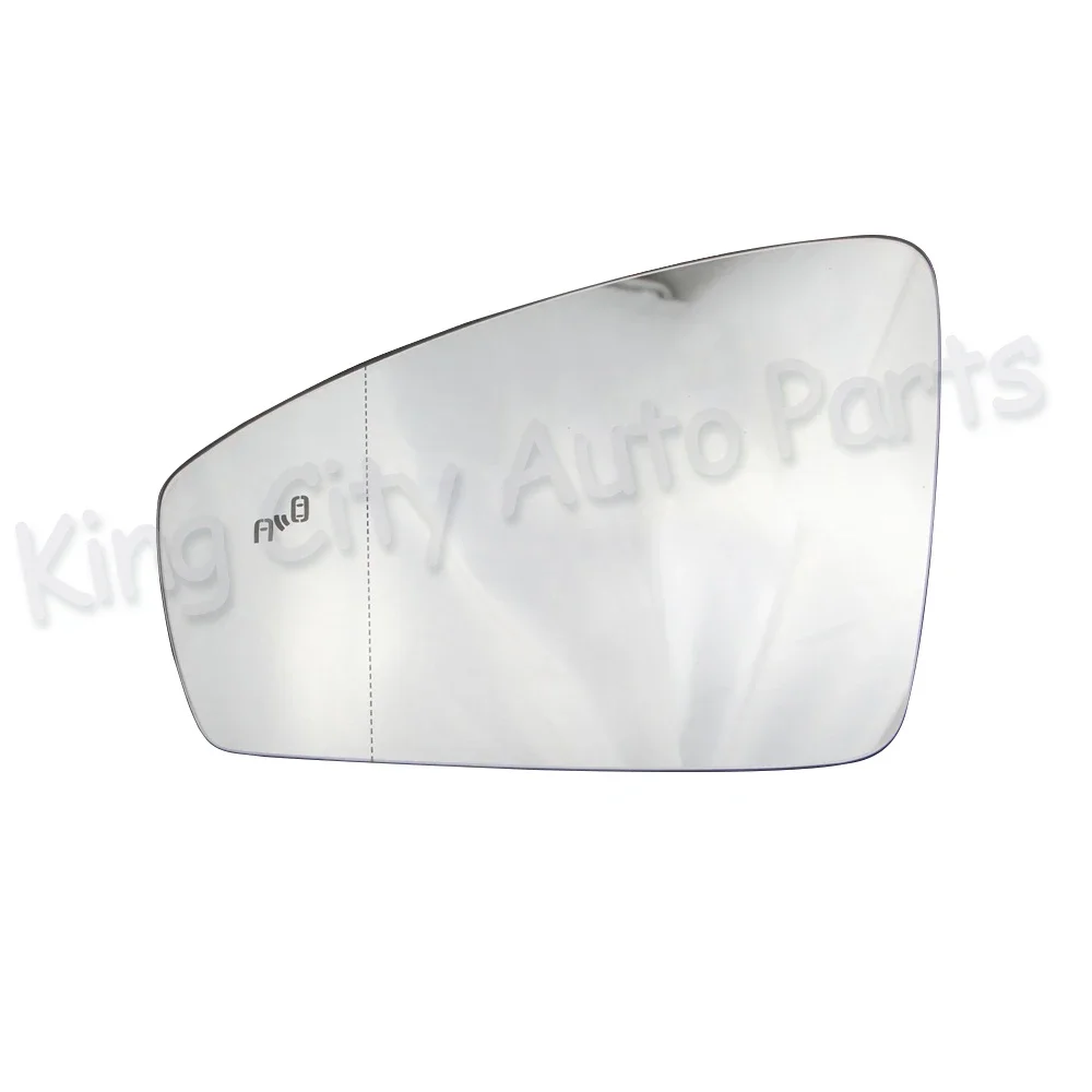 CAPQX For VW TIGUAN L 2016 2017 2018 With heating Lane assist or no Rearview Mirror Glass Rear view side Mirror lid white Lens
