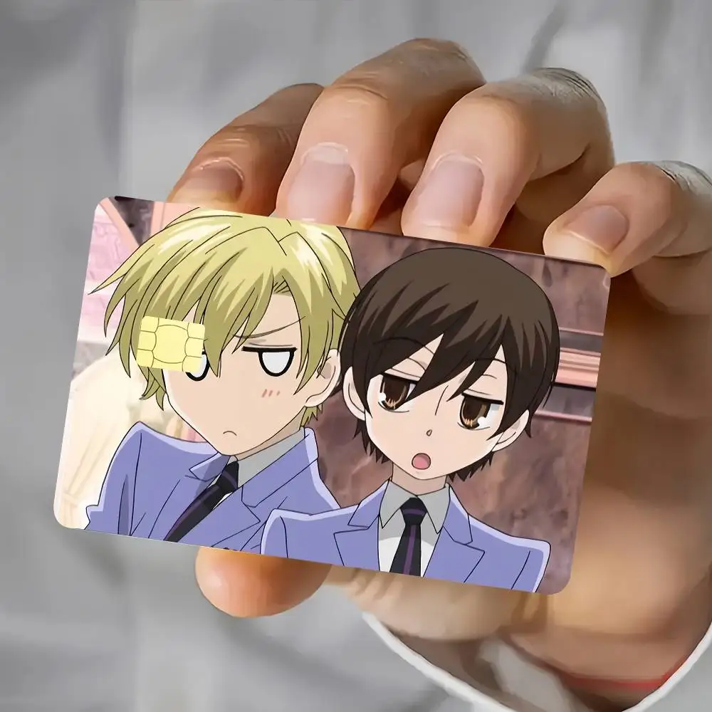 Ouran High School Host Club  Film Skin Cover For Credit Card Debit Bank Card Front