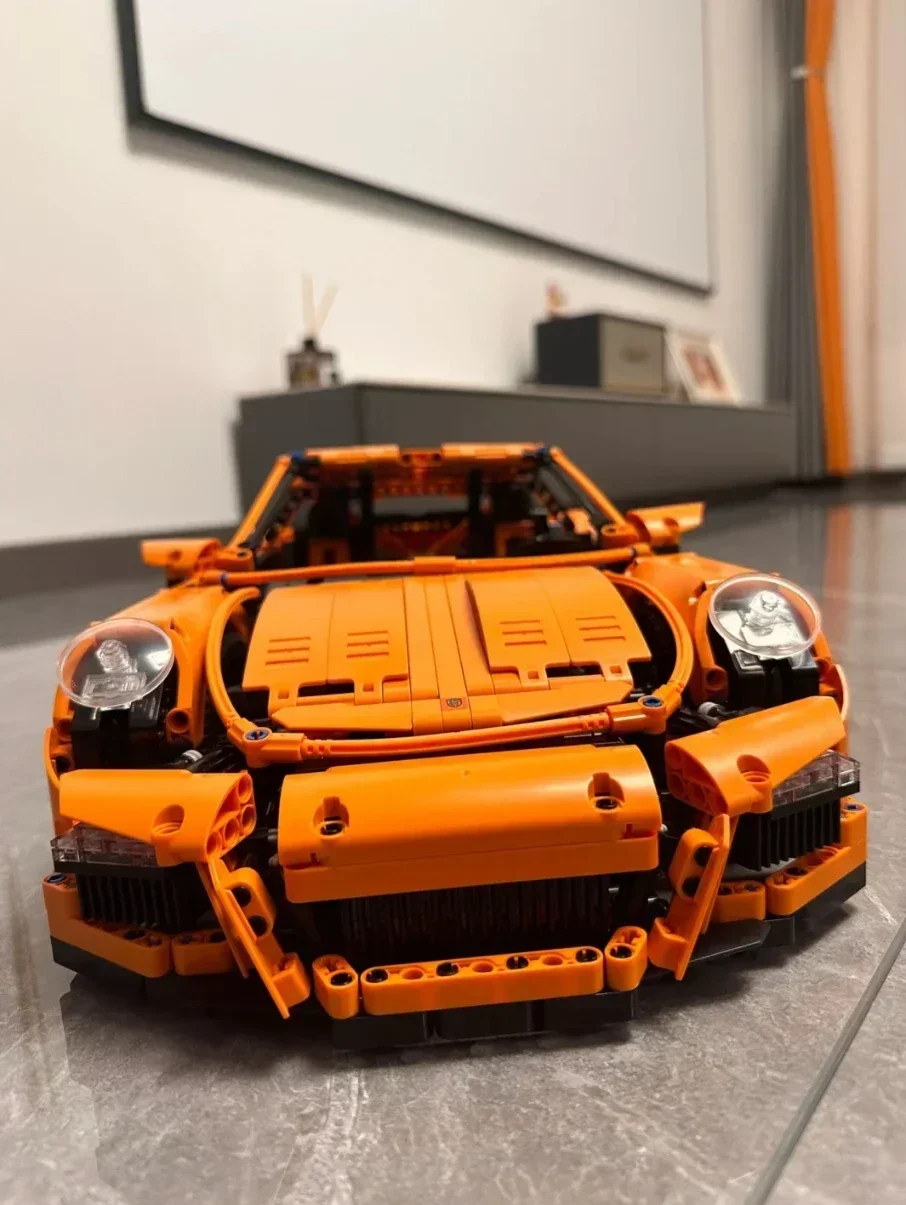 MOC Bricks GT3 RS Technicial Car Compatible 42056 Toys for Boys Gifts Kids Constructor Model Building Kits for Adults