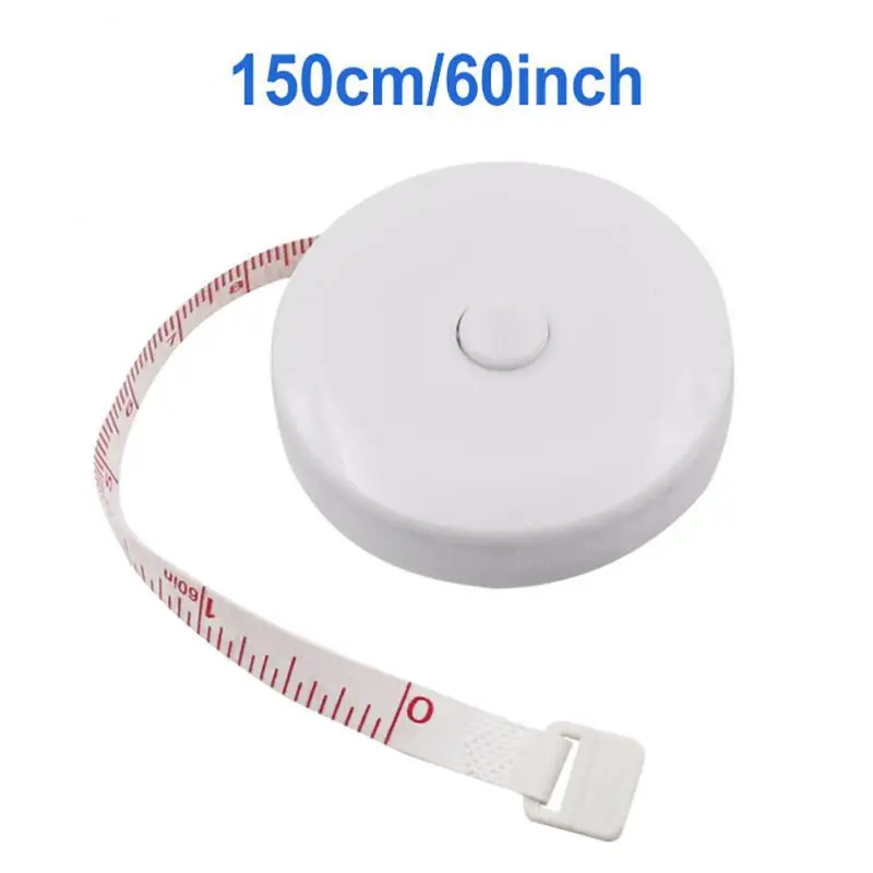 1~5PCS 1.5m 60inch Soft Measure Double Scale Body Sewing Flexible Ruler For Weight Loss Body Measurement Sewing Tailor