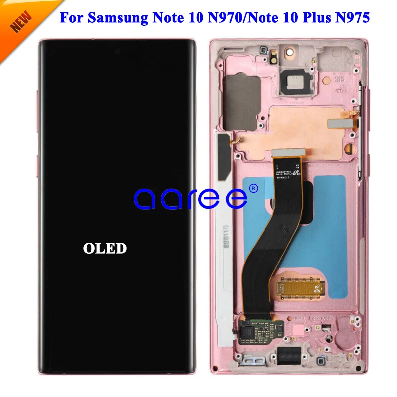 

AMOLED OLED LCD For Samsung Note 10 Plus N975F LCD For SAMSUNG Note 10 Plus N975 Disaplay LCD Screen Touch Digitizer Assembly