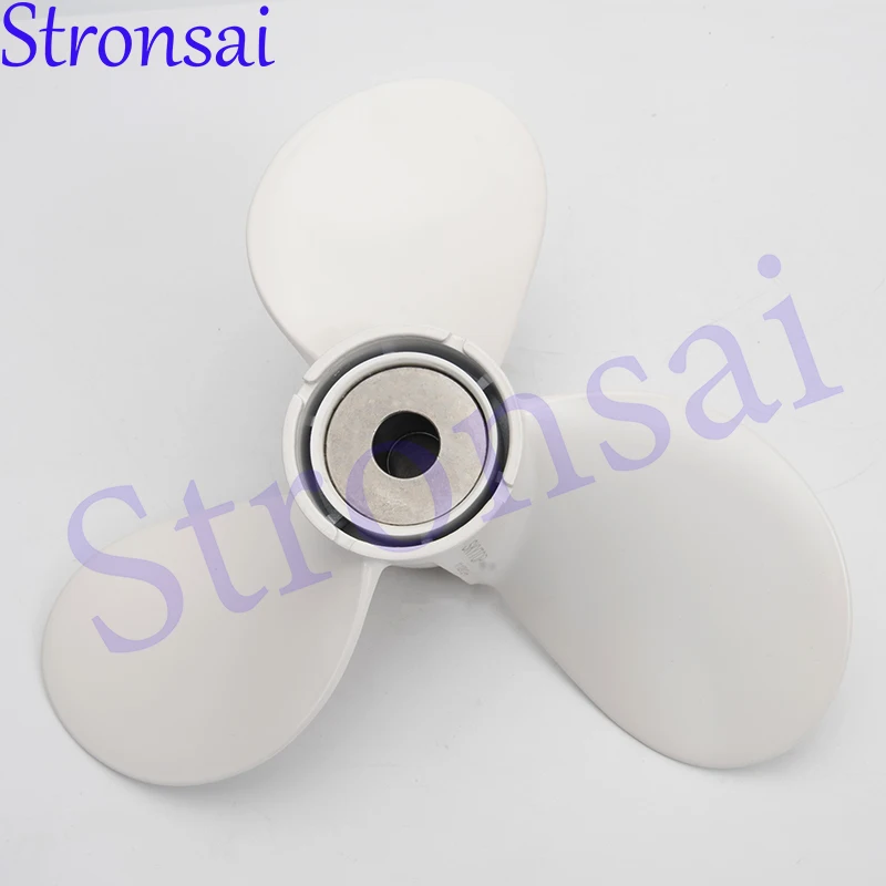 

Aluminium Propeller 676-45943-62-EL 61 01 FOR Yamaha Outboard Motor 40HP 3 x 11 1/2 12" 676-45943 676-45943-00 67645943