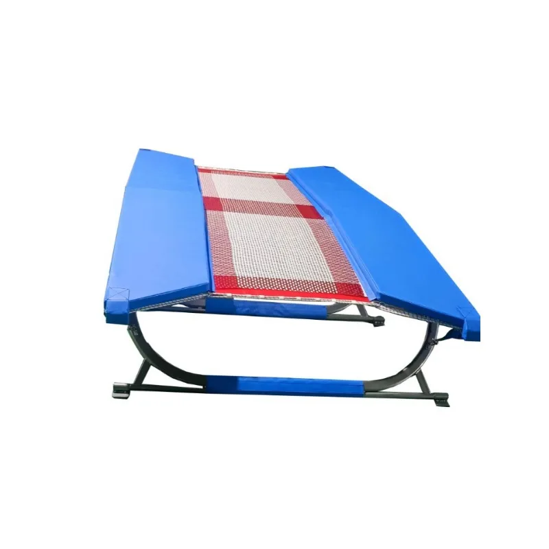 Mesh adult somersault acrobatics trampoline double trampoline