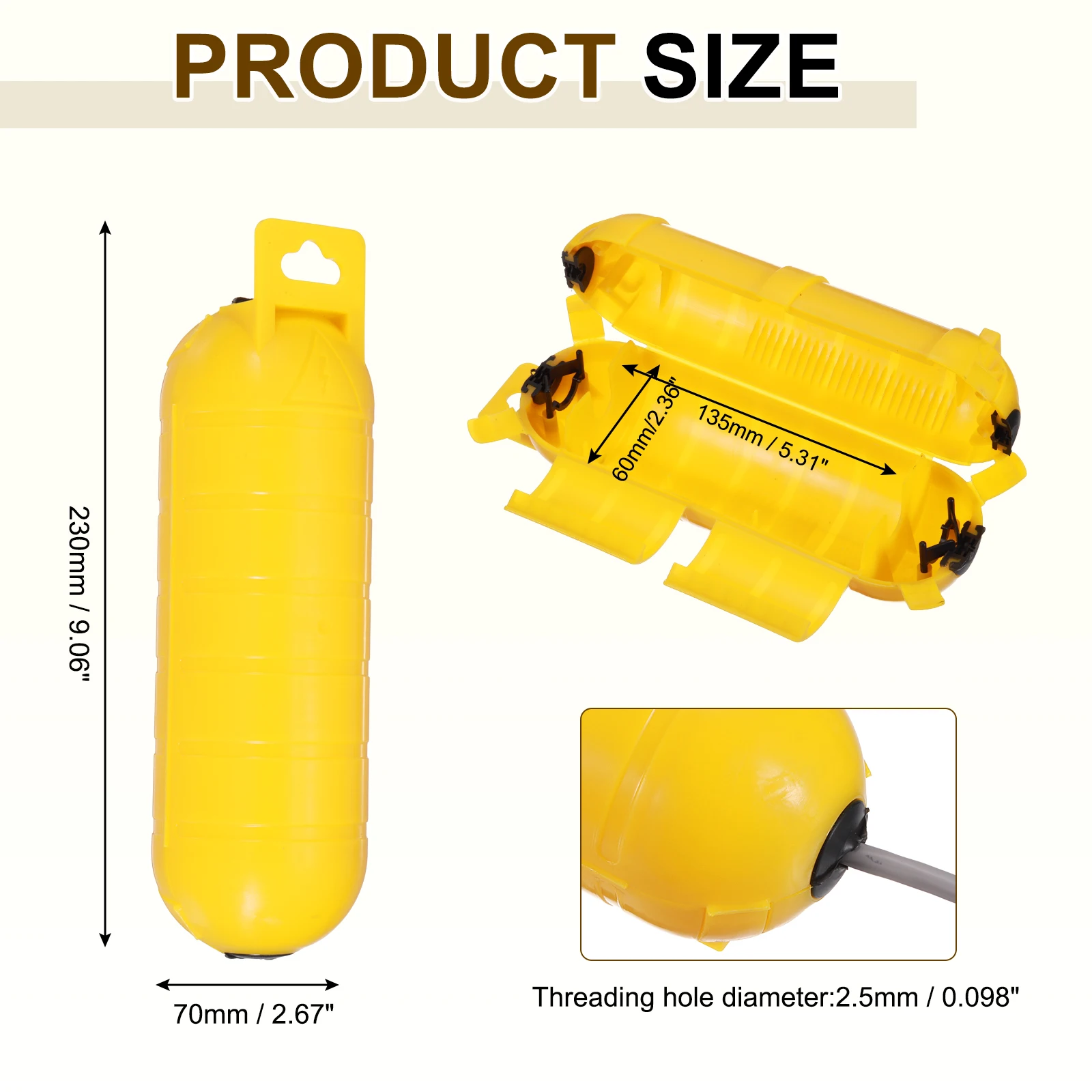 1/3Pcs Verlängerungskabel Sich – Outdoor Power Point Cover Bewertung und Preis