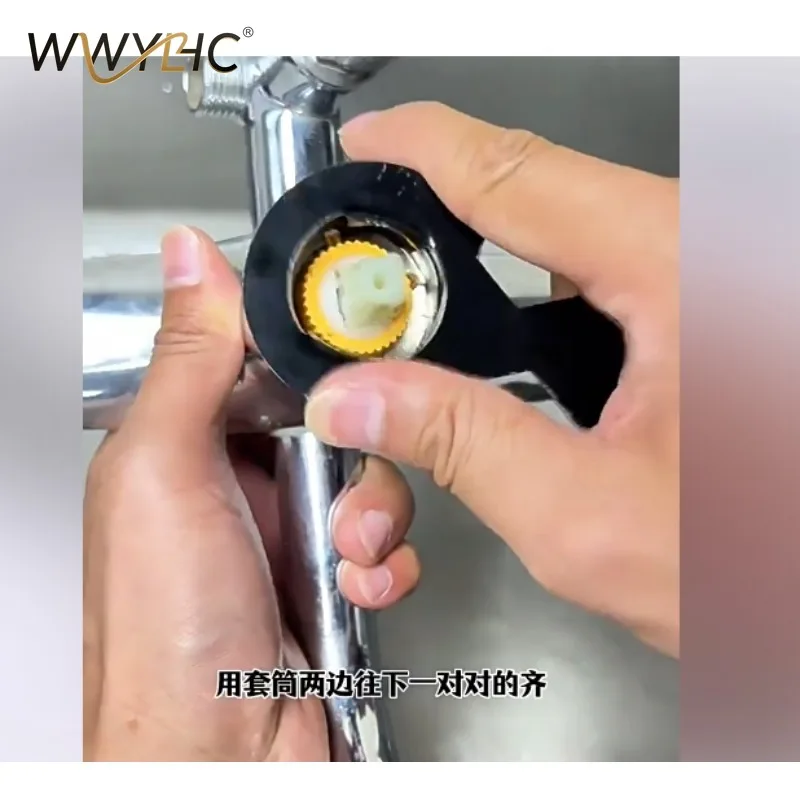Suitable for Faucet Repair Tools, Wrench Spool Aerator, Bathroom Water Inlet Hose Installation and Removal Accessories