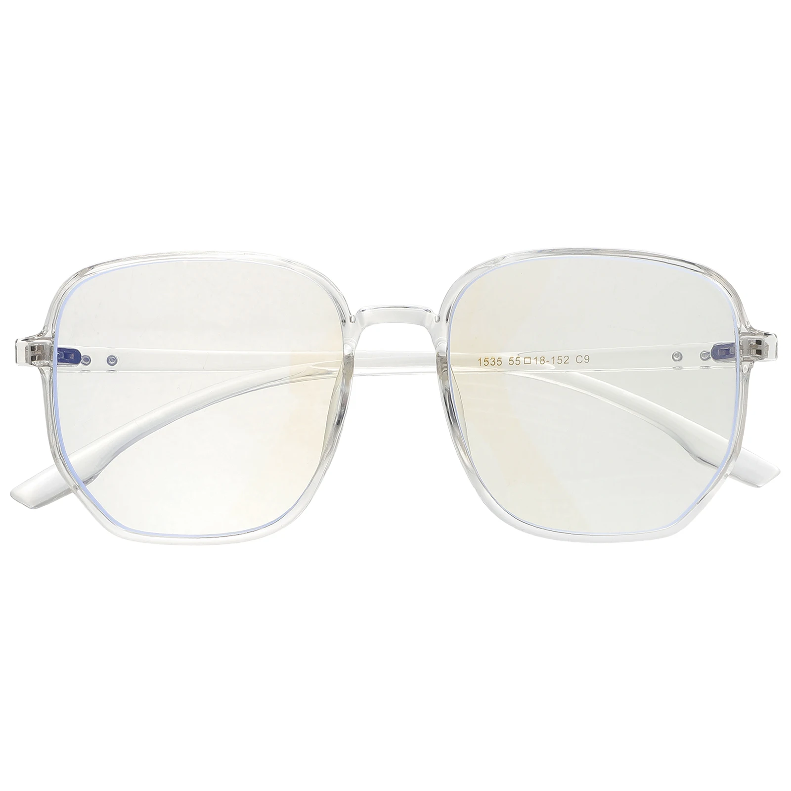 

Light Glasses Fashionable Lightweight Durable Frame for Women Men Computer Eyewear Gaming Protective TR90