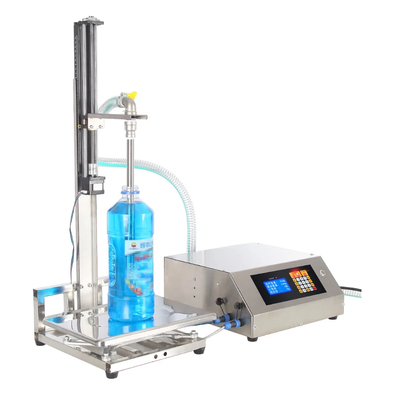 

Lifting anti-foaming automatic liquid filling machine