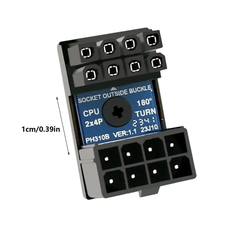 Grafikkarten adapter Lenk anschluss 8-polige Buchse auf 8-poligen Stecker Adapter Grafik Grafikkarten anschluss Verlängerung adapter