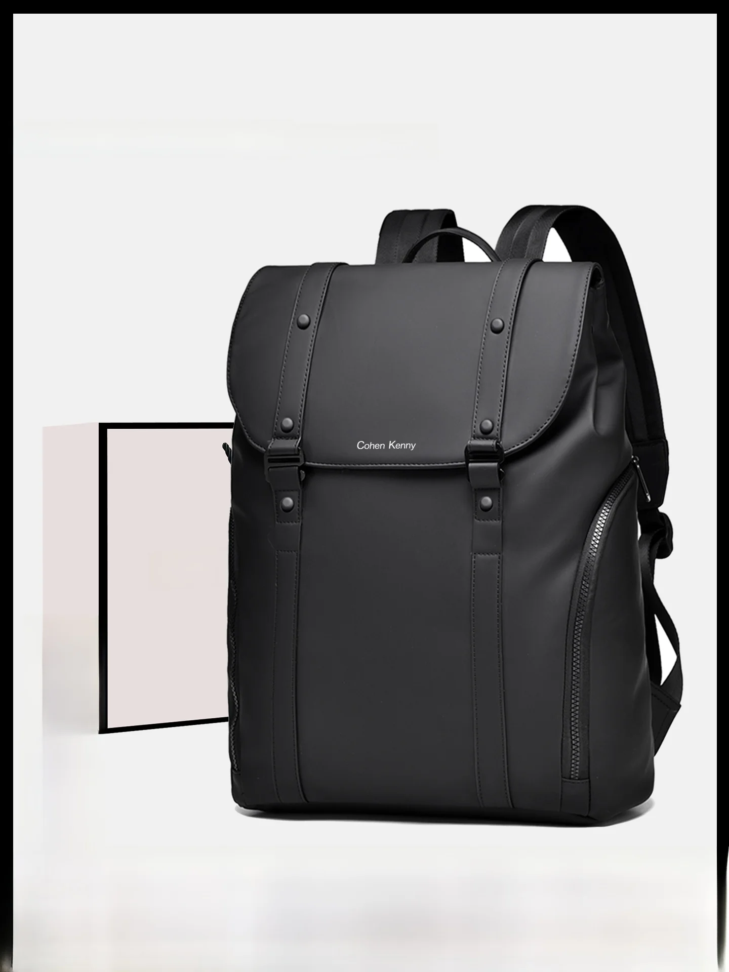 

C&K Men's Large Capaci Waterproof Bapa Casual Travel Cuter Bag Student Bookbag Trendy Double oulder Bag