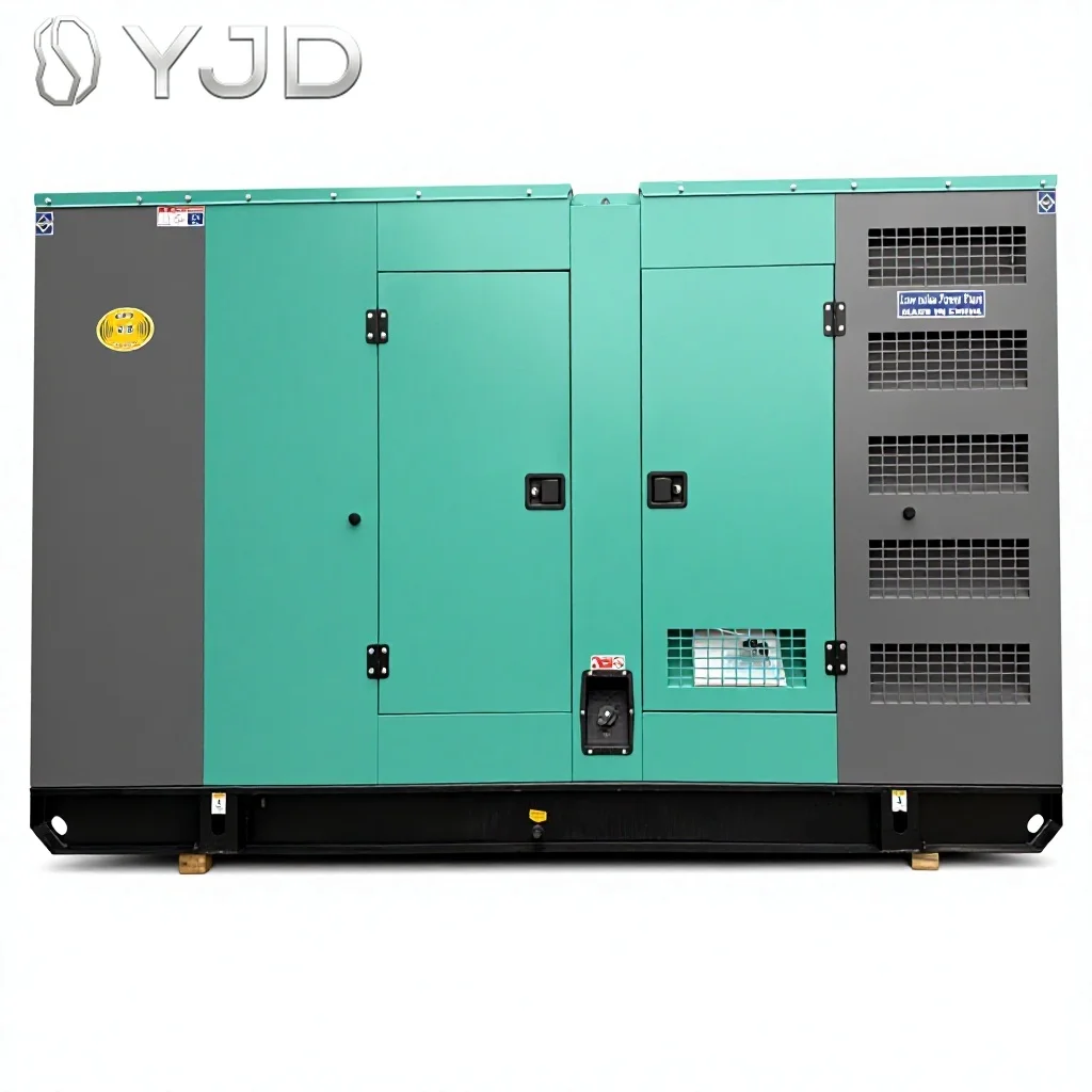 Super Silent Low Noise Diesel Generator WeiC-hai Brand Engine 238KW 285KVA Auto Start ATS 50/60Hz 1800 RPM 480V Three Phase