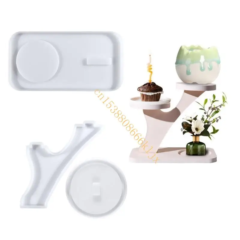 

Accessories Molds Holder Mold Splicing Bracket Bracket Mold Silicone Texture for Candlestick 066C