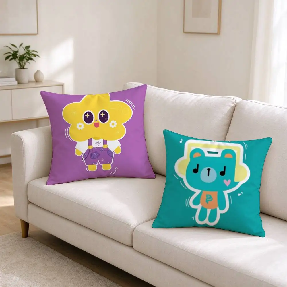 C-Classic BL Drama GMMTV   Pillow Case Square Double-Sided Sofa Cushion Cover Bedroom Bedside Pillow