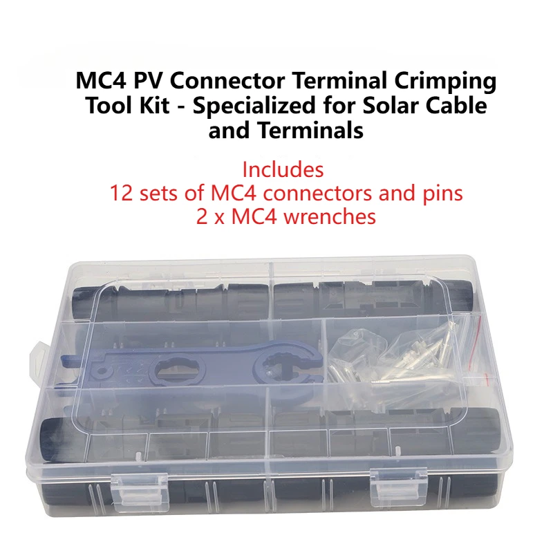 مجموعة أدوات العقص الطرفية JH FSE 2546B MC4 PV - متخصصة في الكابلات والمحطات الشمسية #4