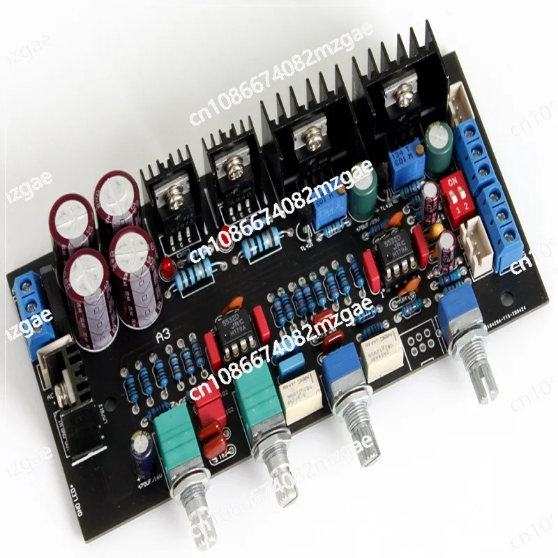 Professional Class A Amplifier Tone Control Board Model A3 - Low Noise Audio Preamp PCB for Custom Sound System Building