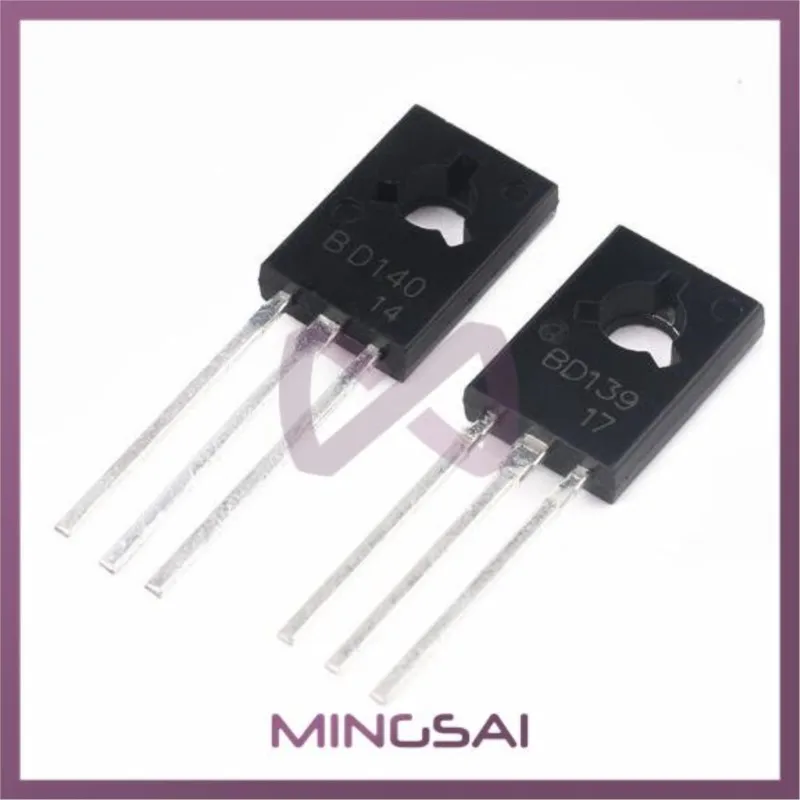 20PCS BD139 BD140 ( 10PCS BD139 + 10PCS BD140 ) TO126 TO-126 new voltage regulator IC