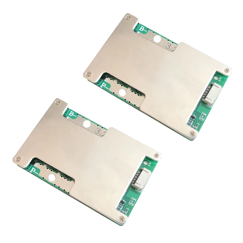 2X 4S 12V 120A BMS Li-Iron Lithium Battery Charger Protection Board With Power Battery PCB Protection Board