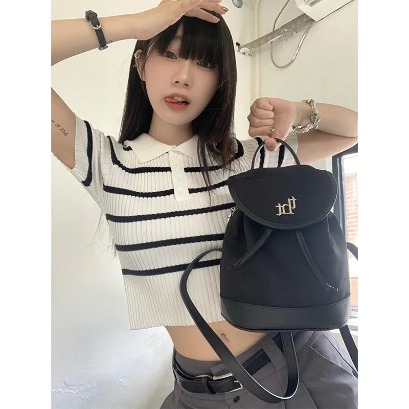 Korean Style Backpack for Women, Oxford Cloth Bag, Single Shoulder Crossbody Bag.bags for Women  School Bag
