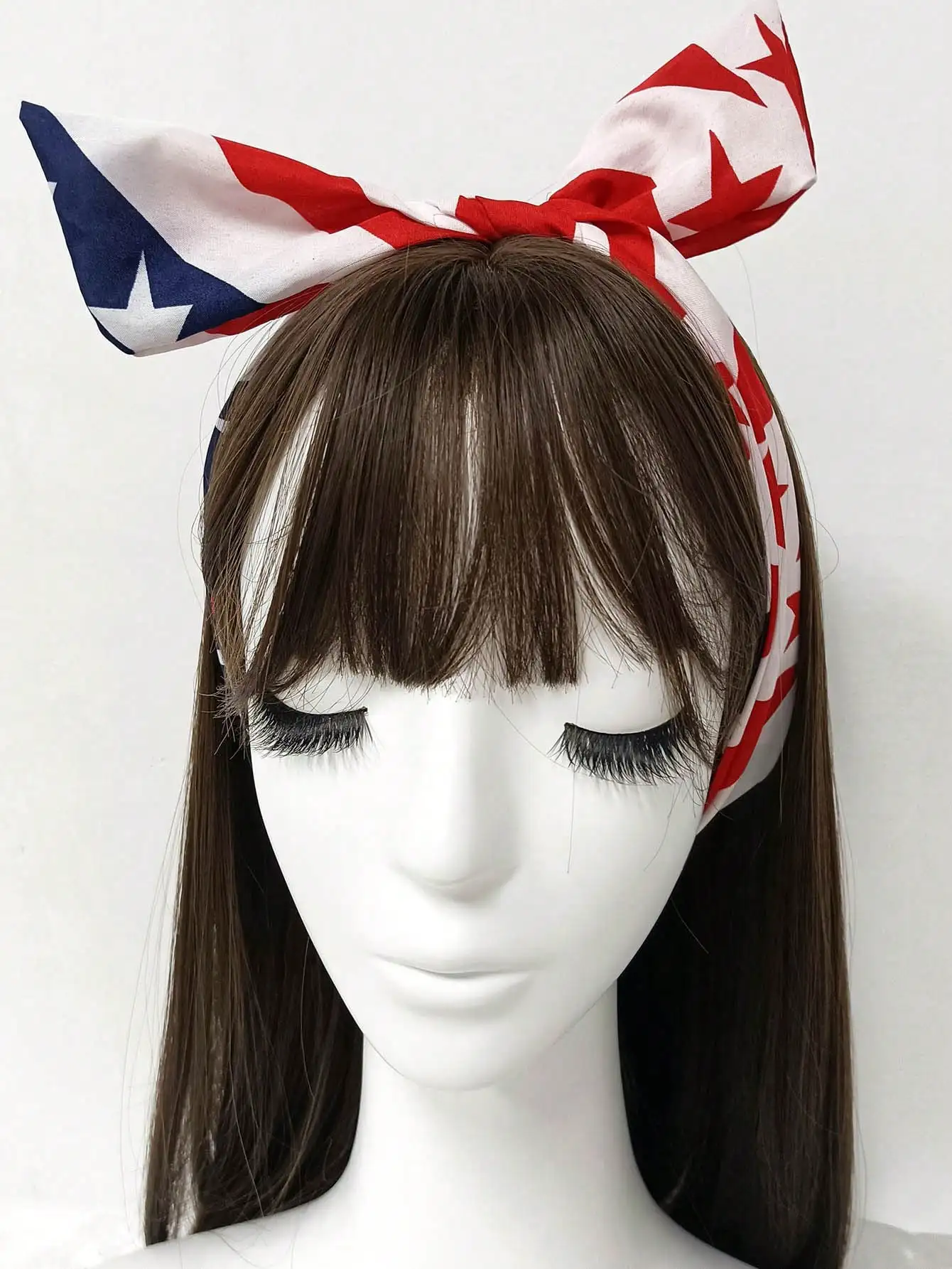 1 Pack 85cm Long American Flag - Head Wrap Turban avis et prix