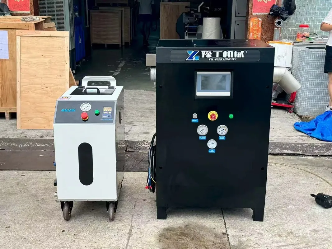 Dry Ice Printing Cleaner Dry Ice Blasting Machine For Printing Roller Ink Removal Equipment