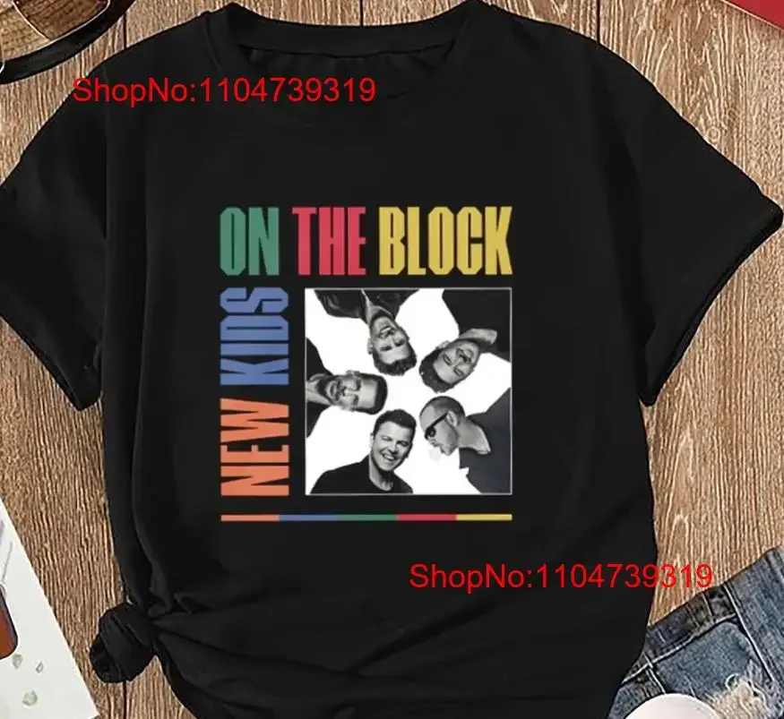 

Новинка 2025 года, детская футболка On The Block, распродажа, трендовая футболка HoT, винтажная стираная мягкая модная уличная одежда, топ для повседневной носки, дышащая