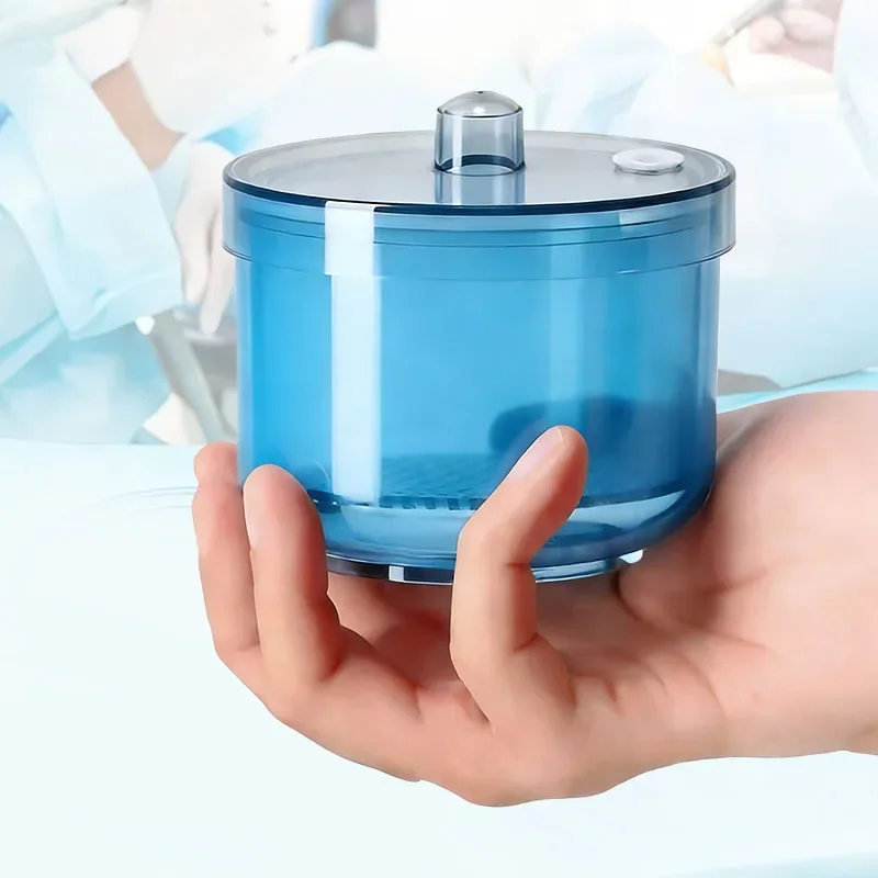 Dental Disinfection Box Heat-Resistant Net Basket Clean Immersion Case Soak Burs Block Drills Sterilization Case Dentistry Tool