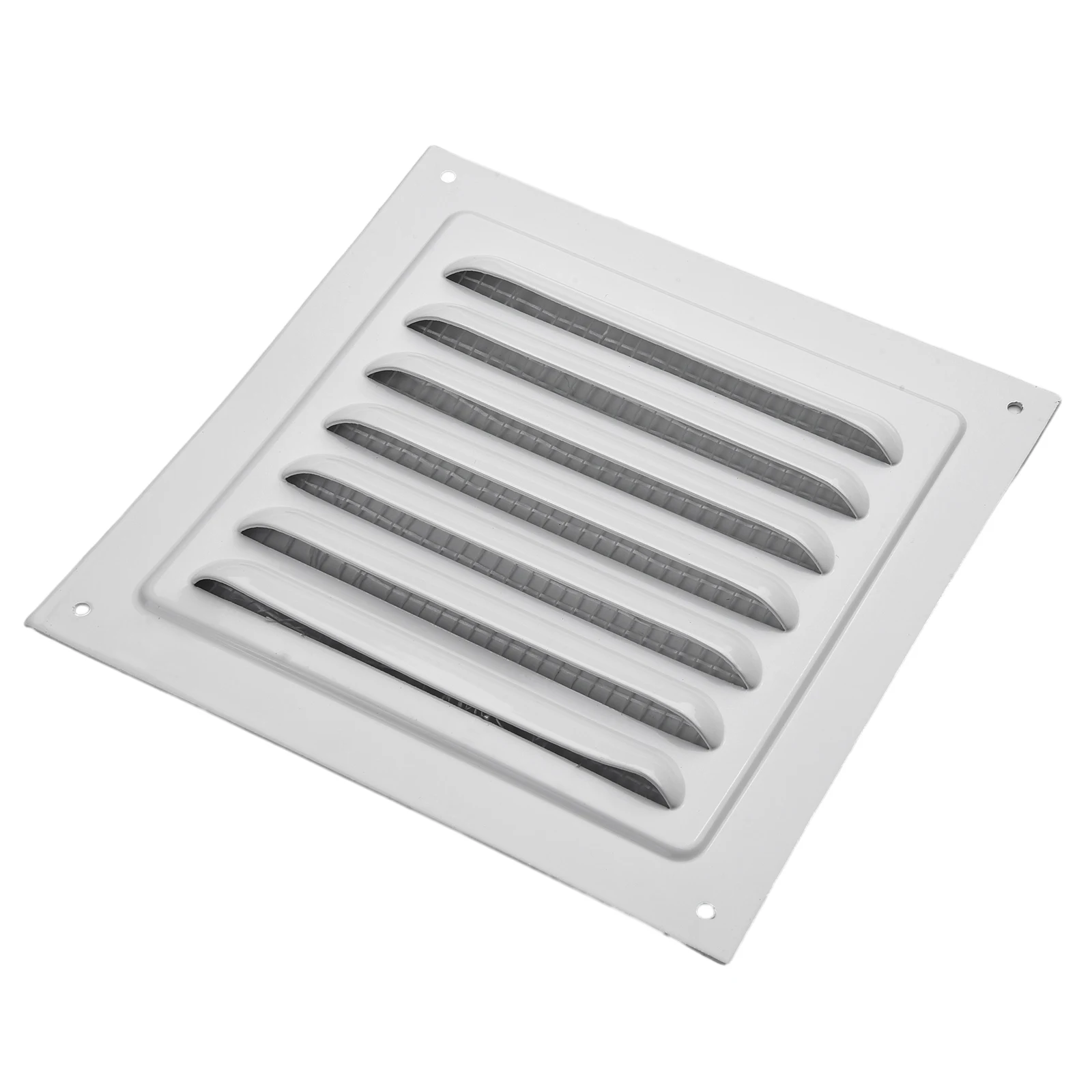 

Air Vent Grille Ventilation Cover Metal Window Square Vent Insect Screen Cover Aluminum Alloy Heating Cooling Vents Plate