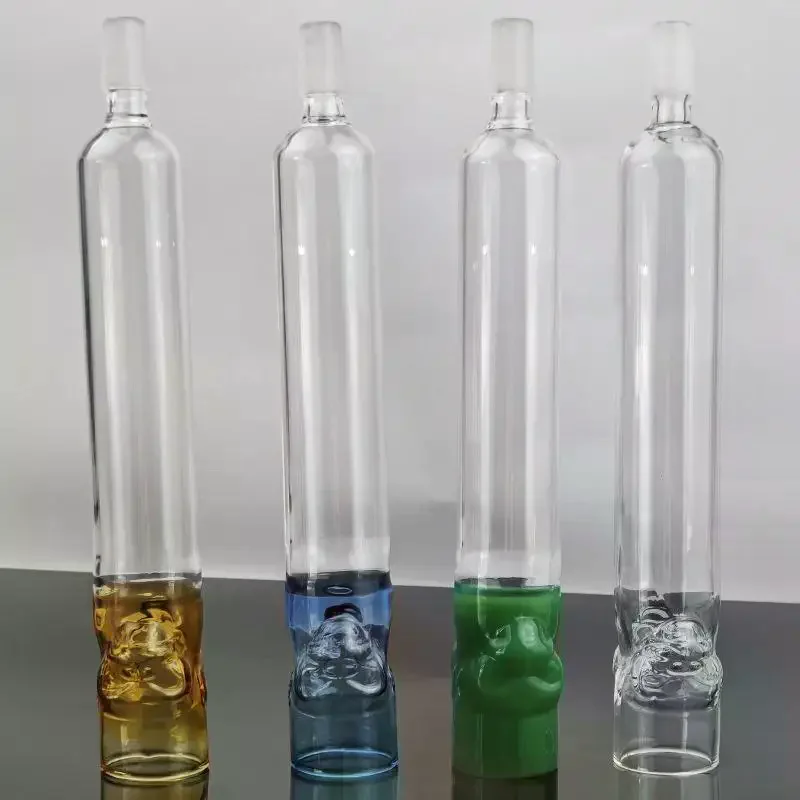 1Pcs Aroma Infusion Exquisite Chamber Base Borosilicate Glass Cigar Aromatherapy Humidors Tube 26cm Length For Conservation