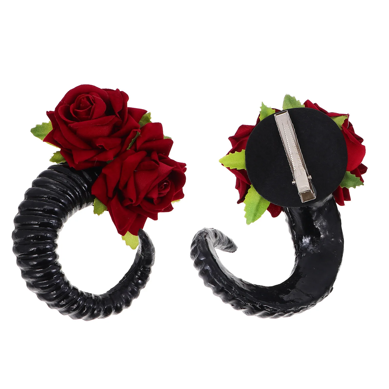 

1 Pair Gothic Style Fashion Hair Band For Women Festival Halloween Headdress Cosplay Decorative Headband Props