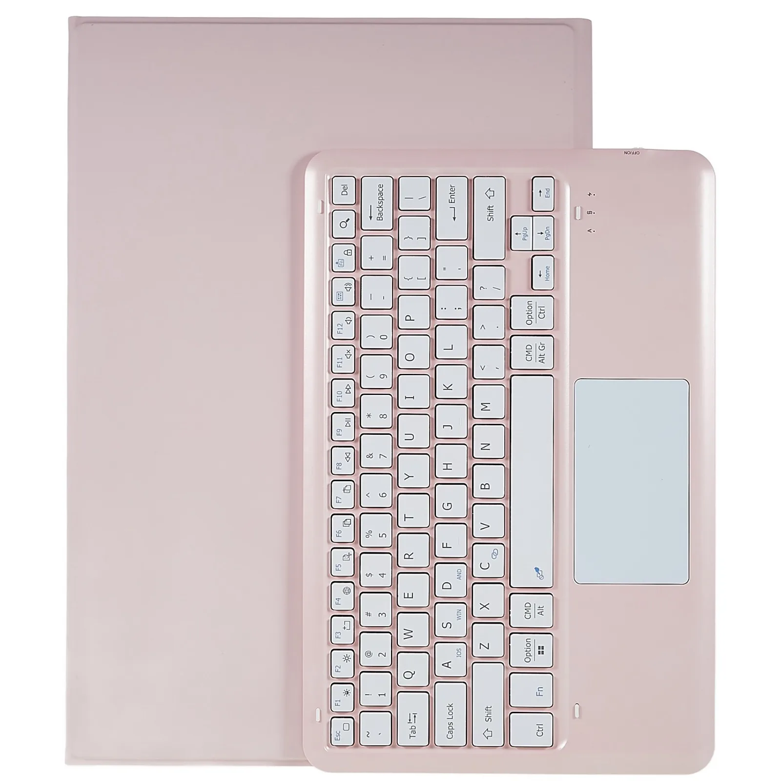 

T900B-A For Samsung Galaxy Tab S10 Ultra / S9 Ultra / S8 Ultra Bluetooth-compatible Keyboard Detachable Leather Case with Touchp