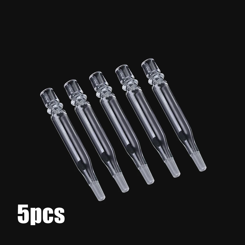 Suction Tube Adapters, Multifunctional Laboratory Adapters, Glass-Plastic Adapters, Saline Adapters, Approx. 6.4cm Long