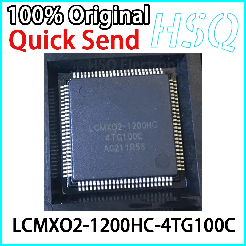 

1PCS New Original LCMX02-1200HC LCMXO2-1200HC-4TG100C Programmable Logic Chip QFP100