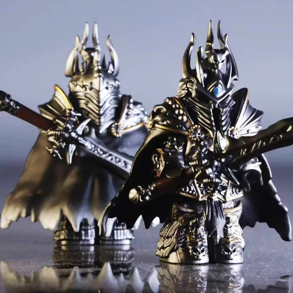 شخصية ليتش كينج مع حلقة درع الطاقة والتجميع المغناطيسي لعبة مجسمة حافظة كمبيوتر قطعة عرض هدية عيد ميلاد للأولاد #4